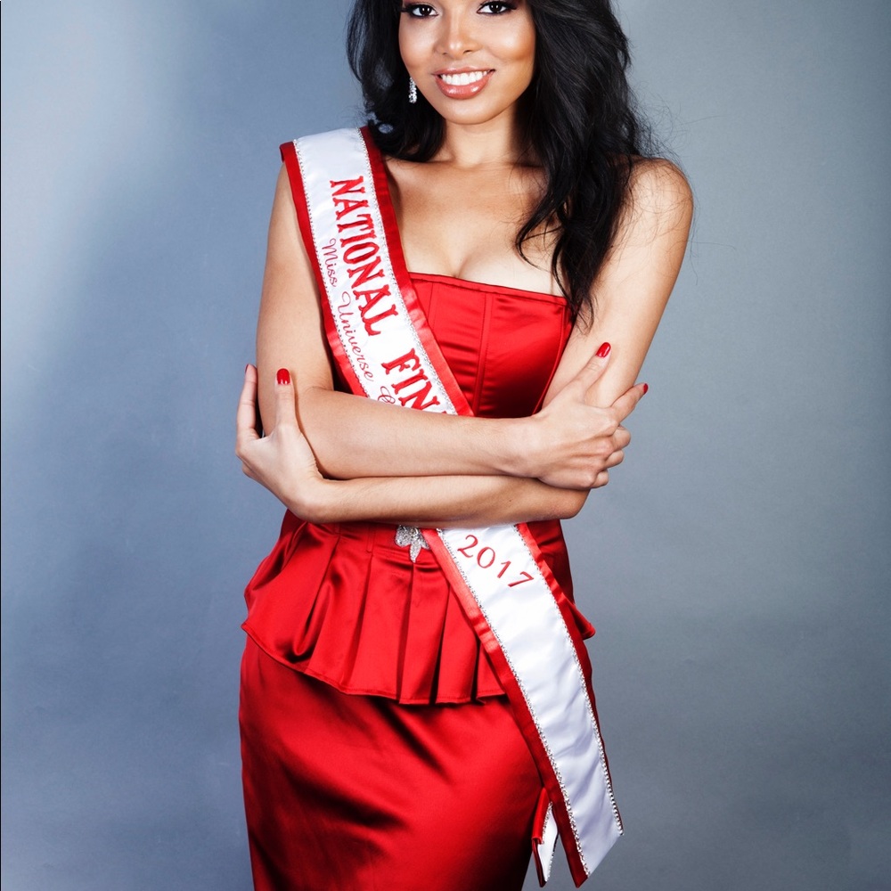 Custom 2-piece outfit by Fernando Wong